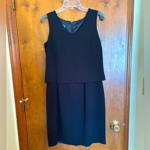 Byer California Black Sleeveless Midi Dress